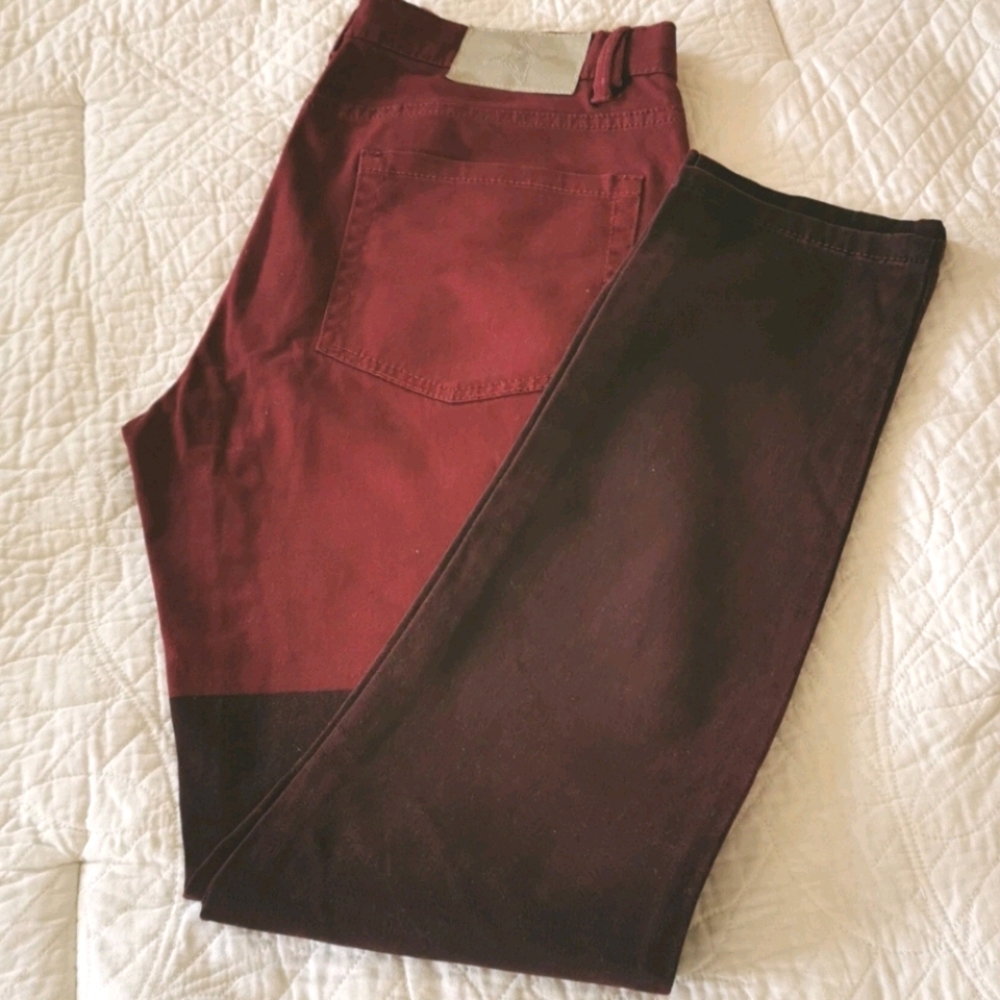 New BCBGeneration Colorblock Jeans